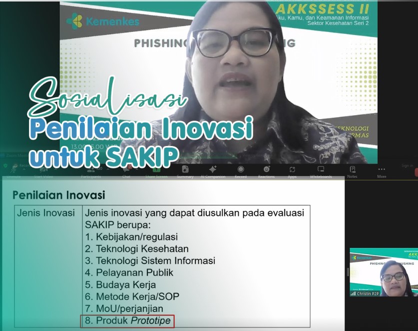 Sosialisasi Penilaian Inovasi untuk SAKIP